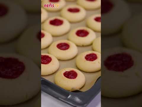 Jam-Filled Thumbprint Cookies Recipe 💝