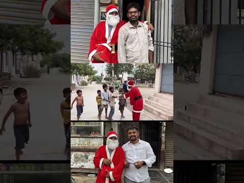 Christmas santa in public #christmas #santa #santaclaus #trending