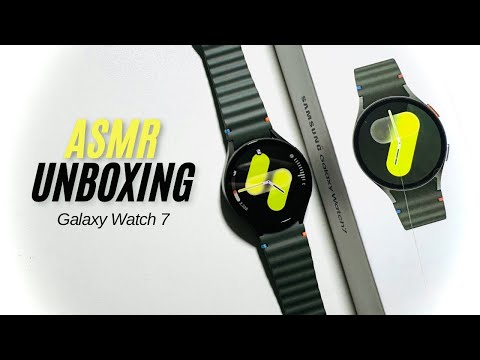 Galaxy Watch 7: ASMR Unboxing & Setup 🔥