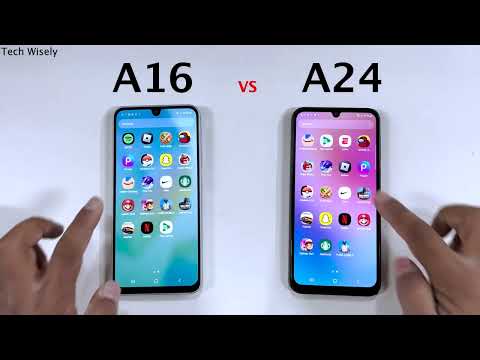 SAMSUNG A16 vs A24 - Speed Test