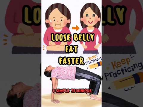 Fast Belly Fat Loss with Stronger Arms & Back: 1 Simple Trick for all Moms.#QuickFatLoss#YogaForMoms