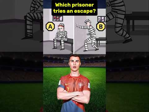 Which prisoner tries an escape? #riddlechallenge #riddleaddict #logicpuzzles #riddleoftheday