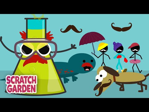 Mustache Mania! | Scratch Garden