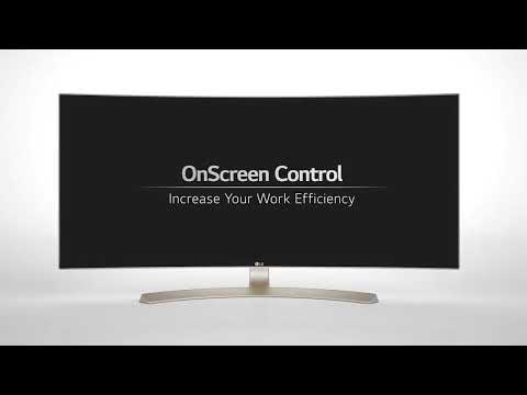 On Screen Control: LG 34WR50QC Ultrawide Curved Monitor