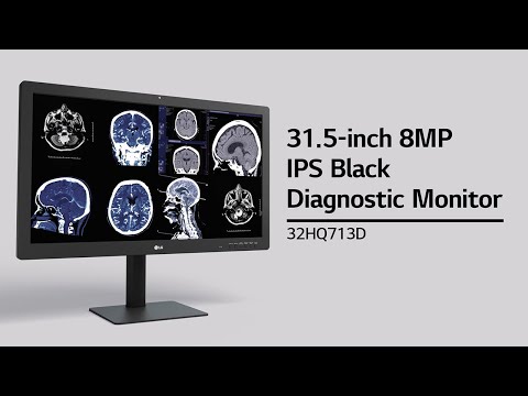 LG Medical Display - 32HQ713D (31.5" 8MP IPS Black Diagnostic Monitor)