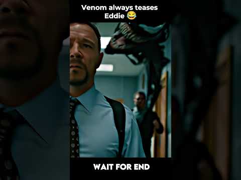 Venom and Eddie funny moments 😂 #shorts #venom