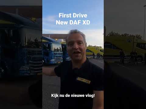 Driving DAF XD - new vlog now