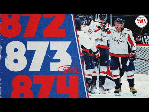 Alex Ovechkin's 873rd Career Goal