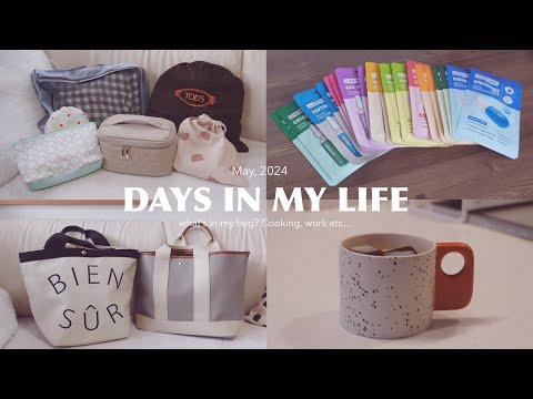 Living and working in Tokyo, pack with me, what's in my bag?, morning routine, etc…