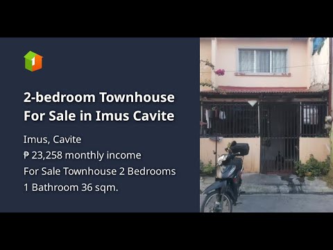 2-bedroom Townhouse For Sale in Imus Cavite