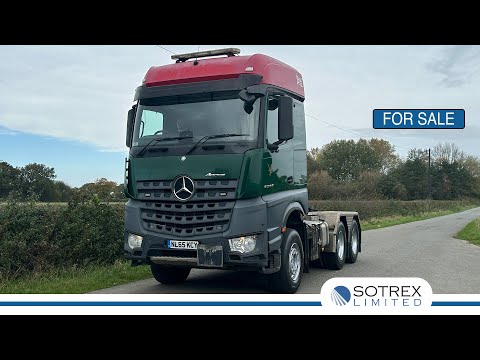 For Sale - New Stock From Sotrex: Mercedes Benz Arocs 3358 6 X 4 120 Tonne Tractor Unit