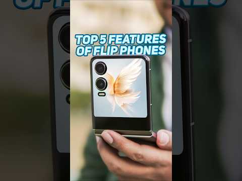 Top 5 Useful Features Of Flip Phones 🔥 ft. Tecno Phantom V Flip 2 #shorts #flipphone #flip