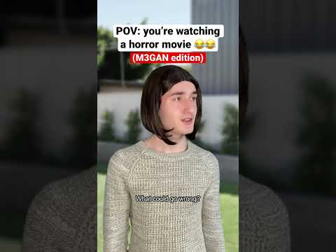 Horror movie trailers be like #shorts #funny #comedy