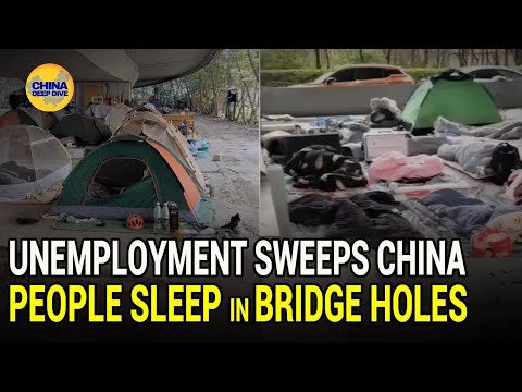 How to save the faces? Pay $4 per day to pretend to work:Jobless and homeless people sleep in bridge