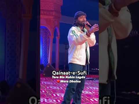 Tere Bin Nahin Lagda Mera Dholna - Rituraj Mohanty Live | Qainaat e Sufi #shorts #youtubeshorts