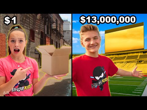 $1 vs $13,000,000 Video Game Screens!