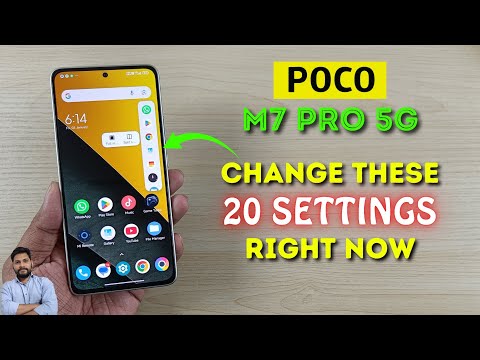 Poco M7 Pro 5G : Change These 20 Settings Right Now