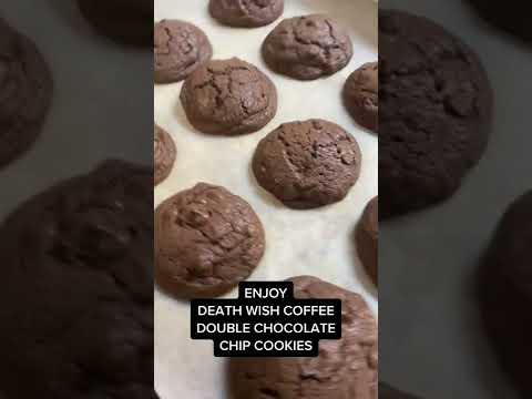 How to make Death Wish Coffee Double Chocolate Chip Cookies