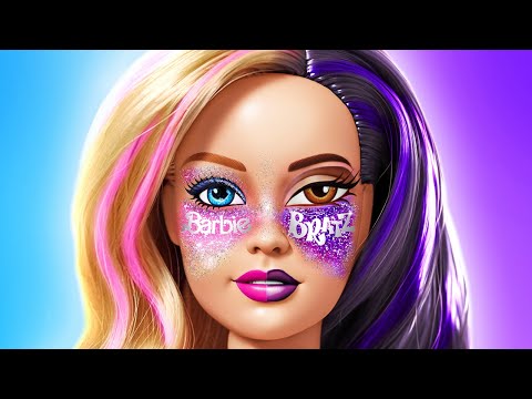 Barbie Vs Bratz! * SHOCKING* Extreme Beauty Doll Challenge - Who will win?