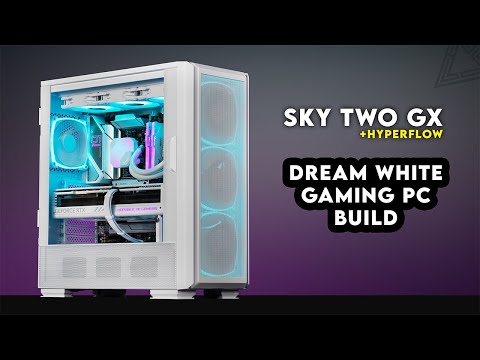 Affordable & Stylish: Montech Hyperflow is Here + Sky Two GX | All White RTX 4080 Gaming PC Build