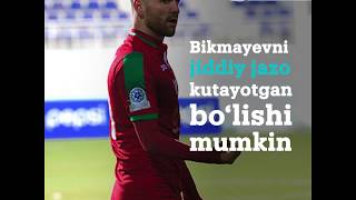 MARAT BIKMAYEV HISSIYOTLARINI JILOVLAY OLMADI