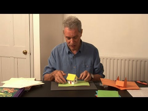 Pop-Up Tutorial 31 - Pop-Up House - Birthday Card