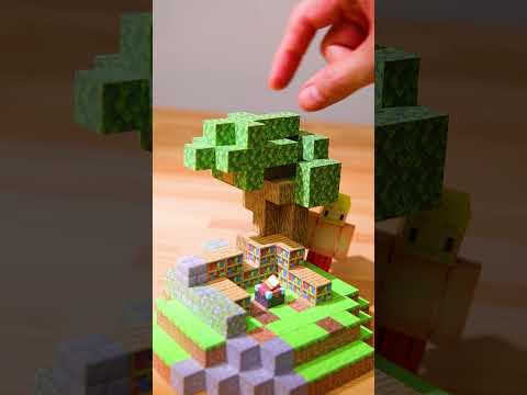 Enchanting Table Room Design / Minecraft Papercraft #shorts