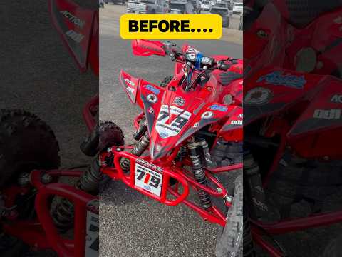 MY 2025 XC Race Quad BEFORE & AFTER GNCC Big Buck Round #1