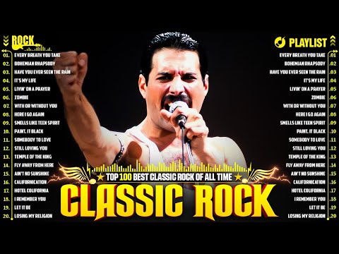 Classic Rock Songs 70s 80s 90s Full Album 🔥 Queen, Nirvana, Scorpions, Aerosmith, ACDC, U2