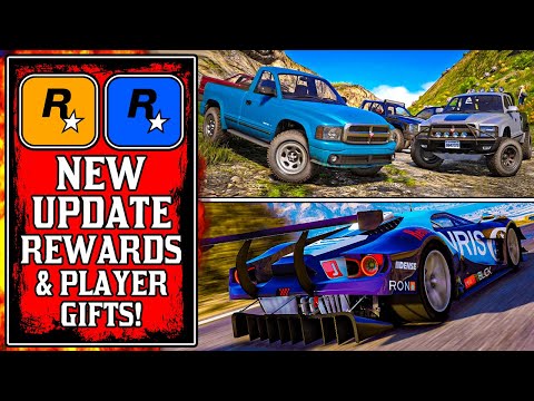 The NEW GTA Online UPDATE Rewards! This is Actually INSANELY Good.. (New GTA5 Update)