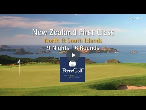 New Zealand First Class Golf Vacation - PerryGolf.com