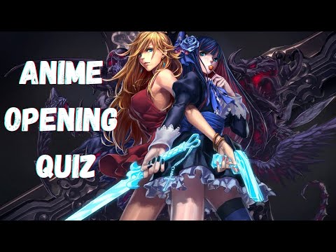 ANIME OPENING QUIZ | EASY