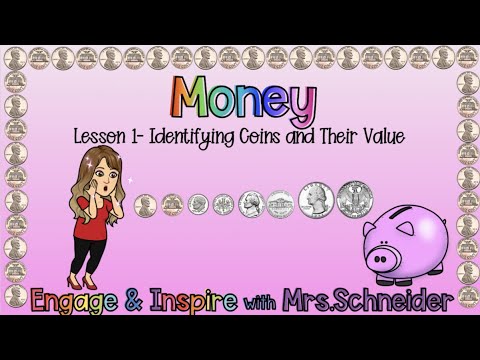 Money Lesson #1- Identifying Coins and Their Value