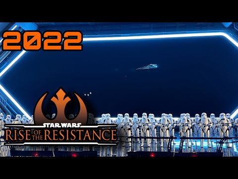 [4K] STAR WARS: RISE OF THE RESISTANCE Full Dark Ride Disneyland Park 2022