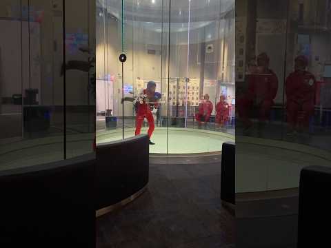 3 Year Old Bodhi At iFly Indoor skydiving being brave 😃 #flyingfun #toddleractivities