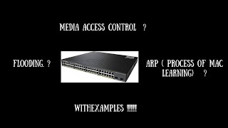 I bet you know MAC  ! but do you understand how flooding and ARP works ? In a single video !!