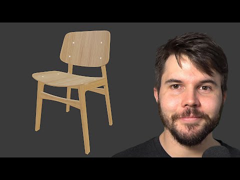 Blender Beginner Modeling Chair Tutorial - Part 8: Texture Mapping