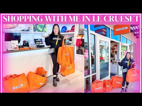 COME SHOP WITH ME IN LE CRUESET