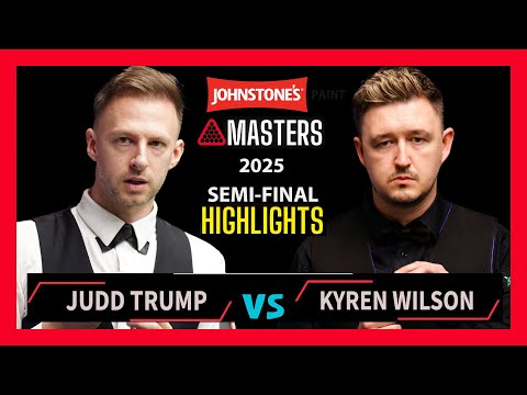 Judd Trump vs Kyren Wilson highlights Semi Final| Masters Snooker 2025 | #juddtrump | #snooker2025