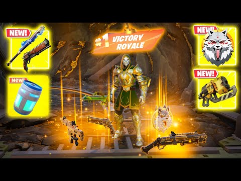 PANDORA'S ARMOR DOOM vs ALL NEW MEDALLIONS & MYTHIC WEAPONS ( NEW! FORTNITE CHAPTER 6 SEASON 2 )