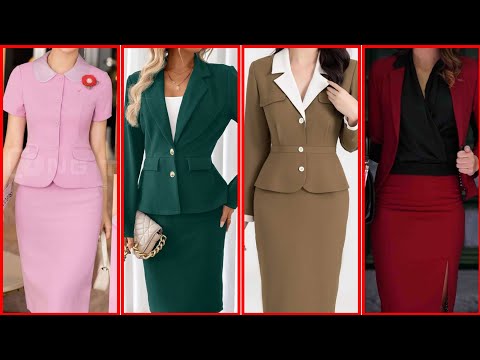 Elegant A-line dresses to perfectly fitted pantsuits, dress to impress and own your professional