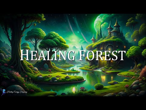 Healing Forest Ambience | 174Hz + 417Hz + 741Hz - Miracle Tones | Cleanse Energy & Restore Balanc...