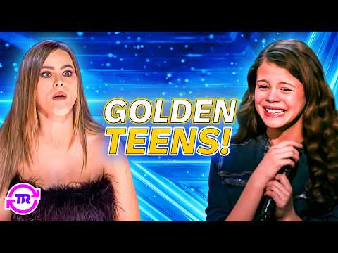 Top 10 TEEN GOLDEN BUZZER Auditions on AGT! 🌟