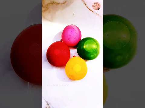 Beautiful Water Balloon Orbeez Popping Video Asmr 😍