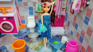 Maya barbie Morning routine/Barbie Girl bath time/Barbie show tamil