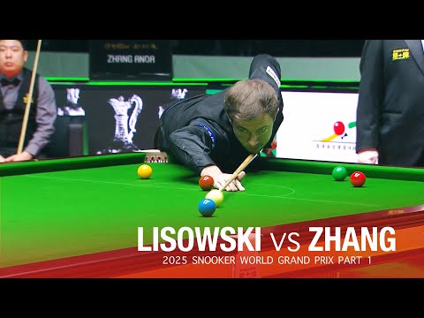 Jack Lisowski vs Anda Zhang 2025 Snooker World Grand Prix Part 1