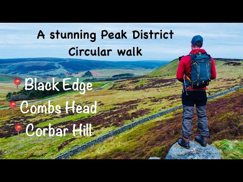 ETHELS WALK: Peak District circular on Comb Moss perimeter inc Black Edge, Combs Head, Corbar Hill