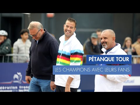 L'EQUIPE DE FRANCE AU PETANQUE TOUR DE DIJON