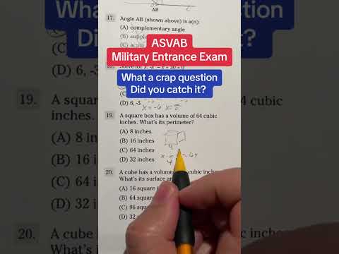 ASVAB Prep Math Knowledge Practice 19