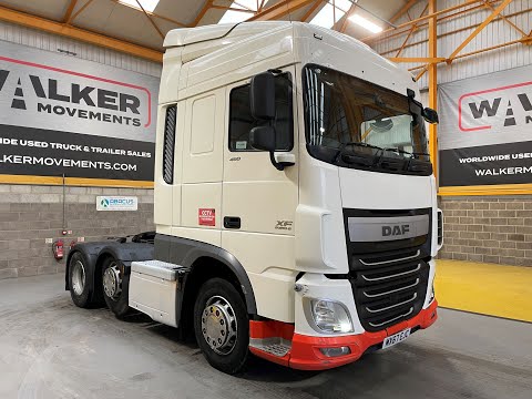 New In Stocklist For Sale: DAF XF106 FTG SPACE CAB *EURO 6* 6X2 TRACTOR UNIT – 2017 – MX67 EJC